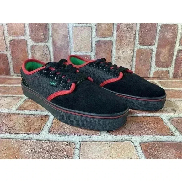 New Mens Cali Strong Casual Shoes sz 8 Black Green Red Yellow main image 4